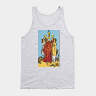 Three of cups Tank Top